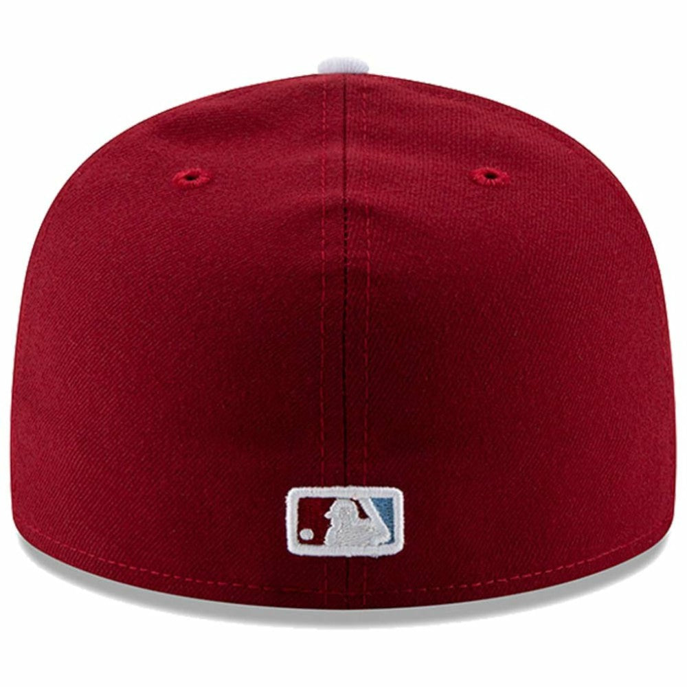 Philadelphia Phillies New Era Alternate 2 Authentic Collection On-Field 59FIFTY Fitted Hat - Maroon - New Era Online