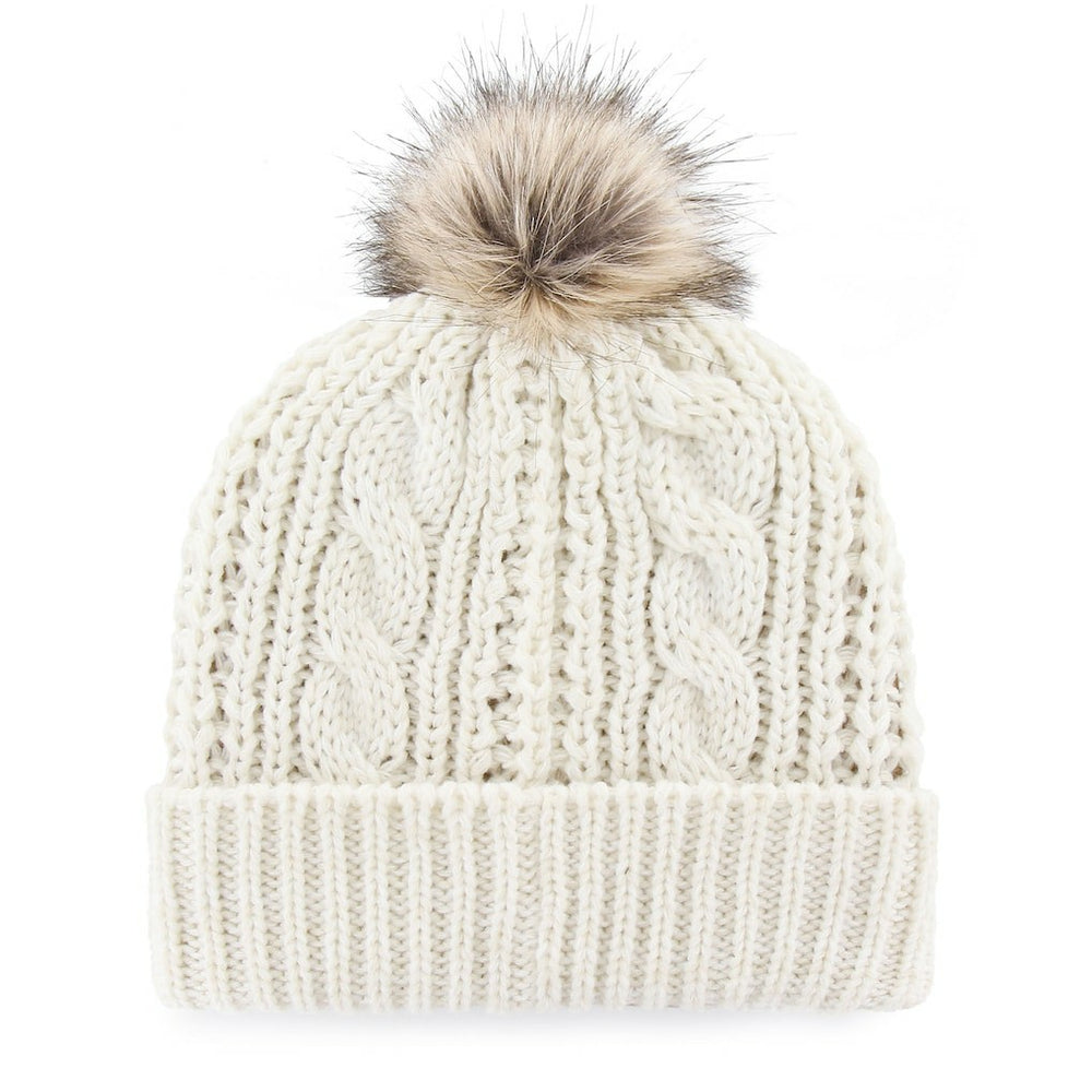 47 brand San Francisco 49ers '47 Women's Meeko Cuffed Knit Hat With Pom White