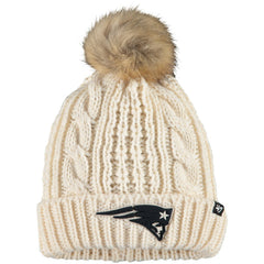 47 brand New England Patriots '47 Women's Meeko Cuffed Knit Hat Cream