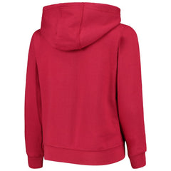 Washington Nationals Youth Team Color Wordmark Full-Zip Hoodie - Red - MLB Sale