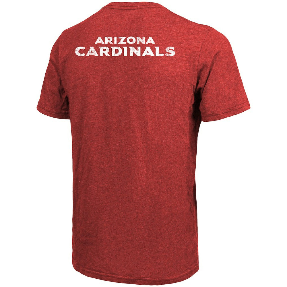 Arizona Cardinals Majestic Threads Tri-Blend Pocket T-Shirt Cardinal