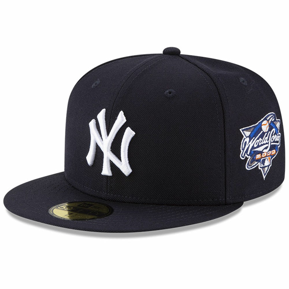 New York Yankees New Era 2000 World Series Wool 59FIFTY Team Fitted Hat - Navy - New Era Lifestyle