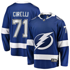 Anthony Cirelli Tampa Bay Lightning Fanatics Home Breakaway Player Jersey - Blue - NHL 3409510