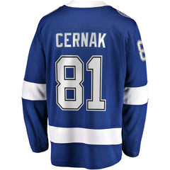 Erik Cernak Tampa Bay Lightning Fanatics Home Breakaway Player Jersey - Blue - NHL 3409512