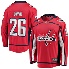 Nic Dowd Washington Capitals Fanatics Home Breakaway Player Jersey - Red - NHL 3409670