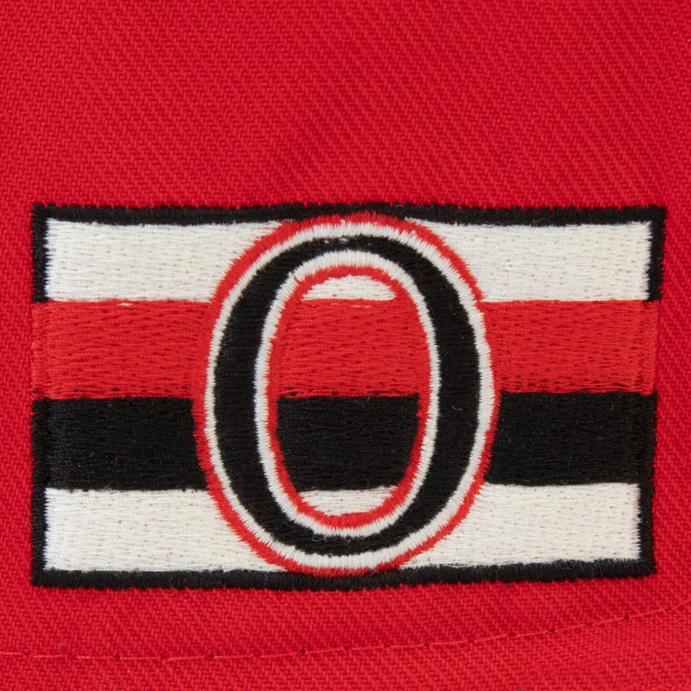 Ottawa Senators Fanatics True Classic Snapback Hat - Cream/Red - NHL 3428226