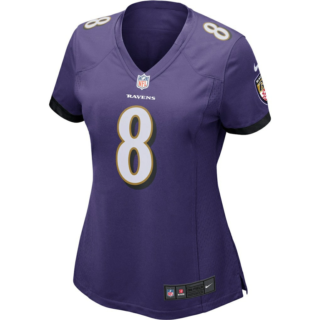 Nike Lamar Jackson Baltimore Ravens Women's Game Player Jersey Purple