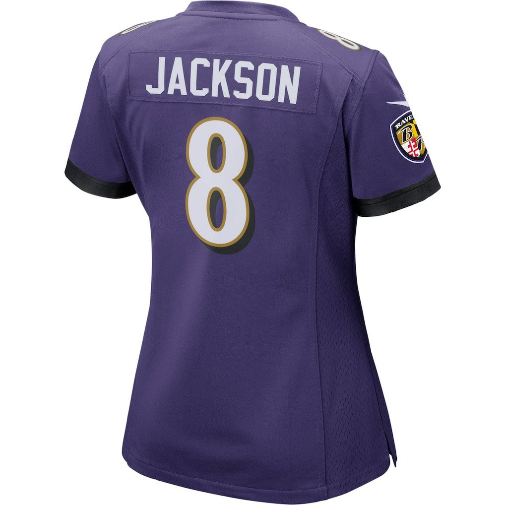 Nike Lamar Jackson Baltimore Ravens Women's Game Player Jersey Purple