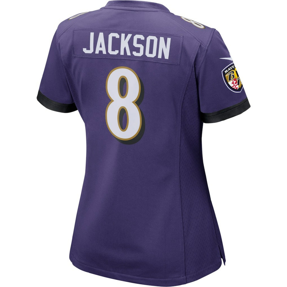 Nike Lamar Jackson Baltimore Ravens Women's Game Player Jersey Purple