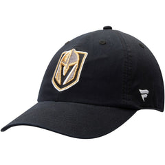 Vegas Golden Knights Fanatics Primary Logo Fundamental Core Adjustable Hat - Black - NHL 3440676