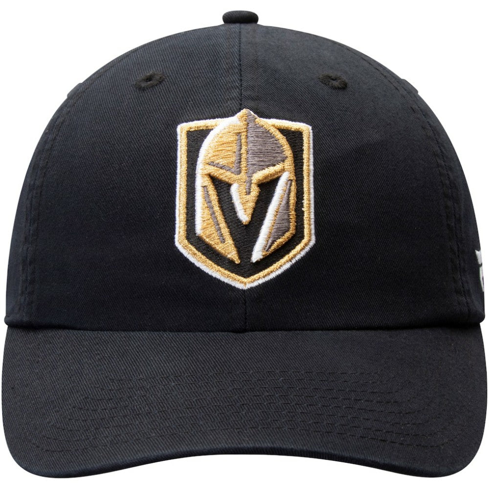 Vegas Golden Knights Fanatics Primary Logo Fundamental Core Adjustable Hat - Black - NHL 3440676