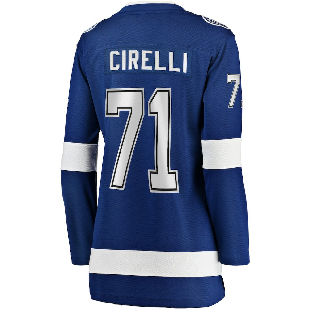 Anthony Cirelli Tampa Bay Lightning Fanatics Women's Home Breakaway Player Jersey - Blue - NHL 3455511