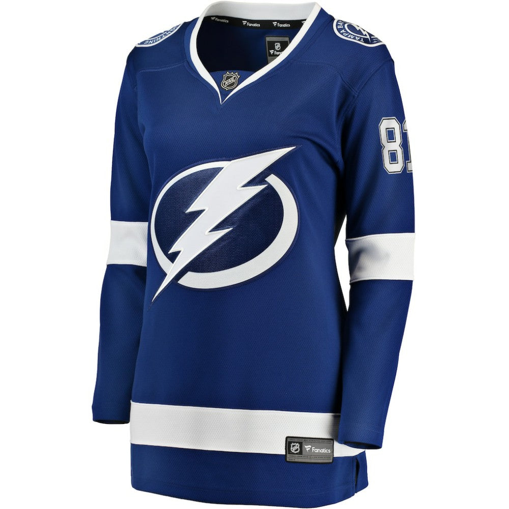 Erik Cernak Tampa Bay Lightning Fanatics Women's Home Breakaway Player Jersey - Blue - NHL 3455513