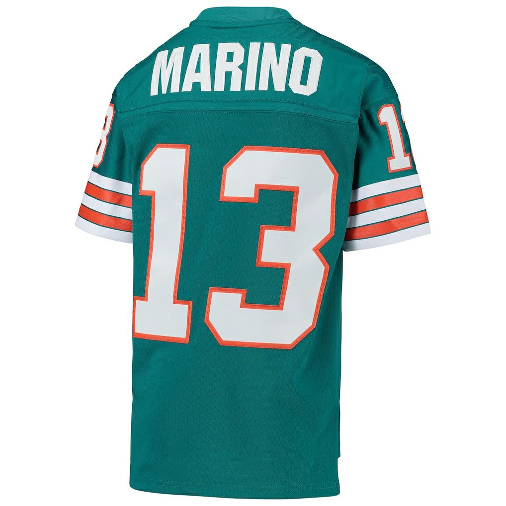 Mitchell & Ness Dan Marino Miami Dolphins Youth 1984 Legacy Retired Player Jersey Aqua