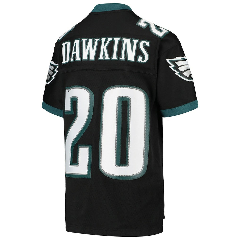 Mitchell & Ness Brian Dawkins Philadelphia Eagles Youth 2004 Legacy Retired Player Jersey Black