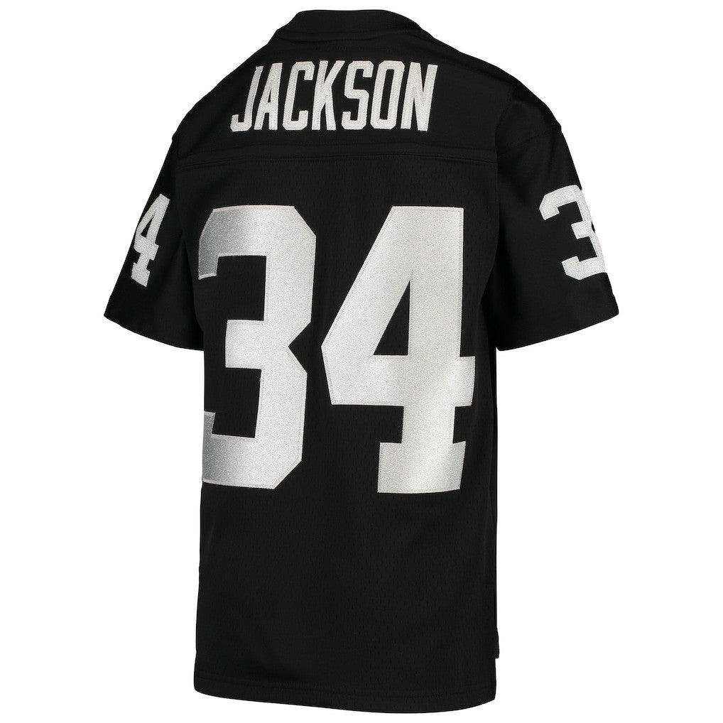 Mitchell & Ness Bo Jackson Las Vegas Raiders Youth 1988 Legacy Retired Player Jersey Black