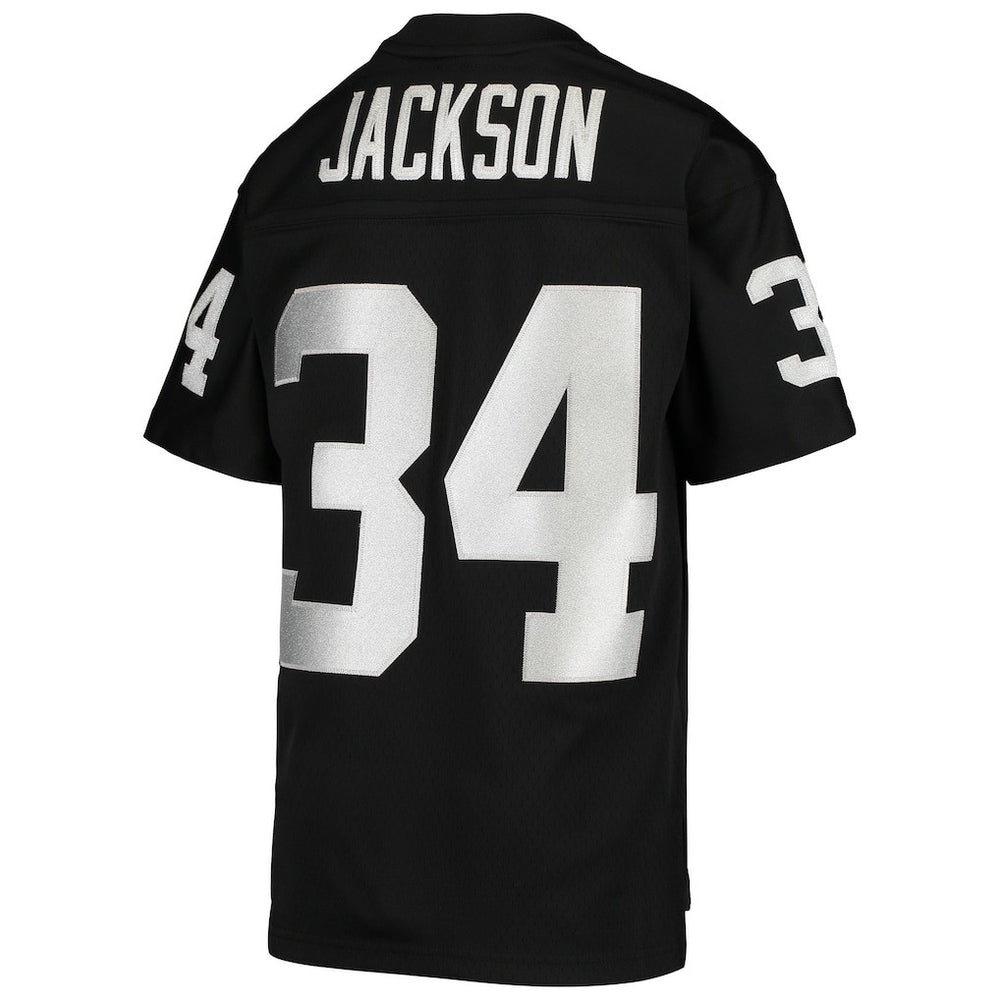 Mitchell & Ness Bo Jackson Las Vegas Raiders Youth 1988 Legacy Retired Player Jersey Black
