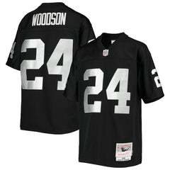 Mitchell & Ness Charles Woodson Las Vegas Raiders Youth 1998 Legacy Retired Player Jersey Black