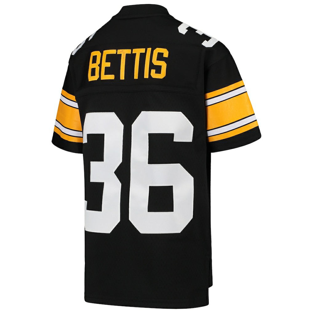 Mitchell & Ness Jerome Bettis Pittsburgh Steelers Youth 1996 Legacy Retired Player Jersey Black