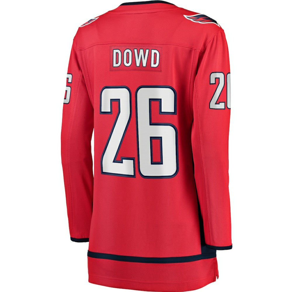 Nic Dowd Washington Capitals Fanatics Women's Home Breakaway Player Jersey - Red - NHL 3478682