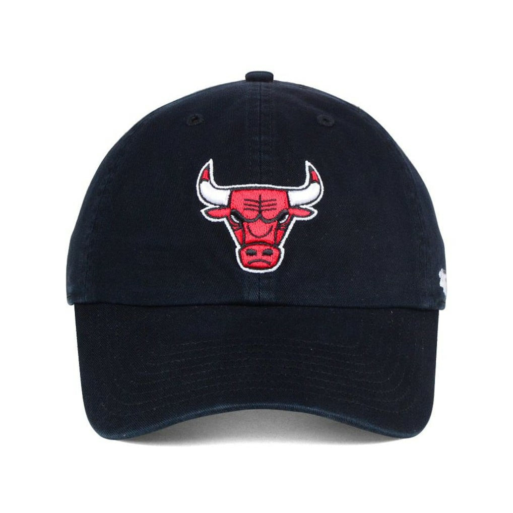 Chicago Bulls '47 Core Logo Clean Up Adjustable Hat Black | 47 brand online