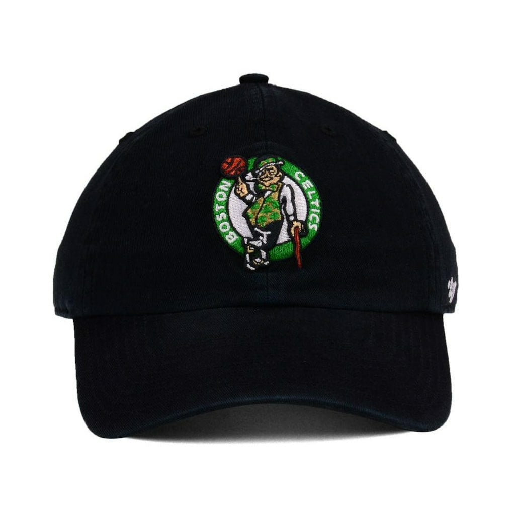 Boston Celtics '47 Core Logo Clean Up Adjustable Hat Black | 47 brand Near Me