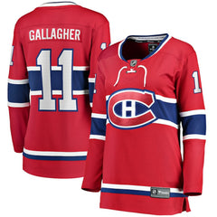 Brendan Gallagher Montreal Canadiens Fanatics Women's Home Breakaway Player Jersey - Red - NHL 3487210