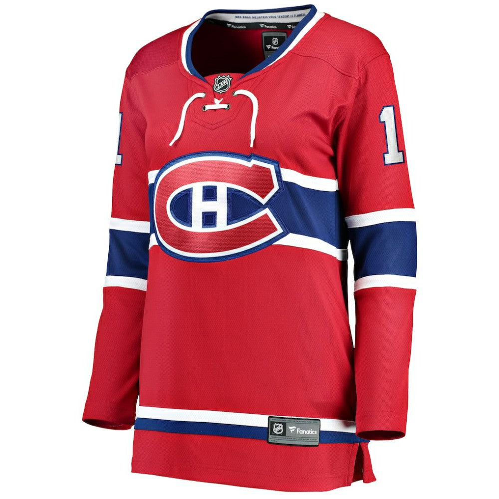 Brendan Gallagher Montreal Canadiens Fanatics Women's Home Breakaway Player Jersey - Red - NHL 3487210