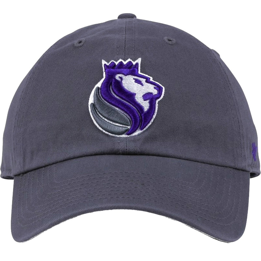 Sacramento Kings '47 Core Logo Clean Up Adjustable Hat Gray | 47 brand US