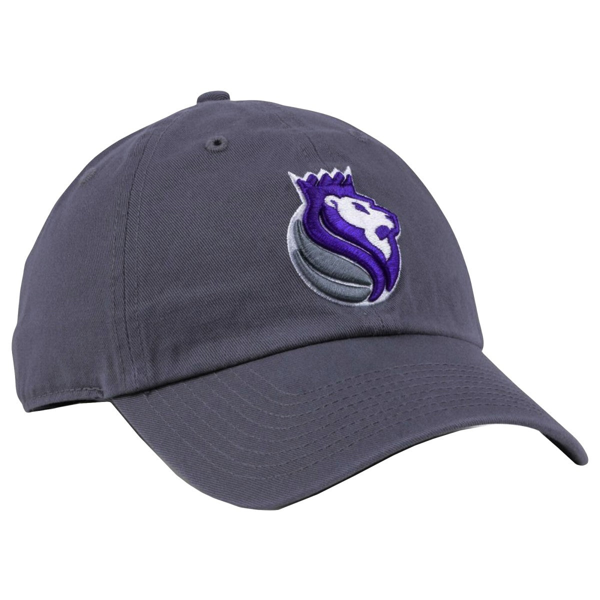 Sacramento Kings '47 Core Logo Clean Up Adjustable Hat Gray | 47 brand US