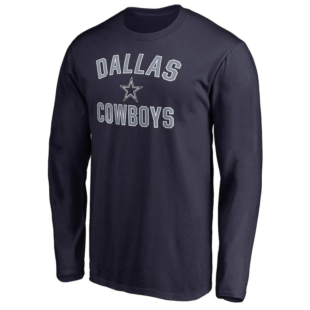 Dallas Cowboys Victory Arch Long Sleeve T-Shirt Navy
