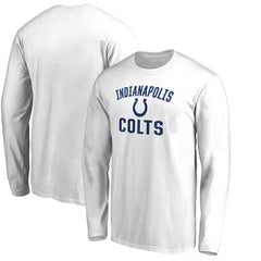 Indianapolis Colts Victory Arch Long Sleeve T-Shirt White