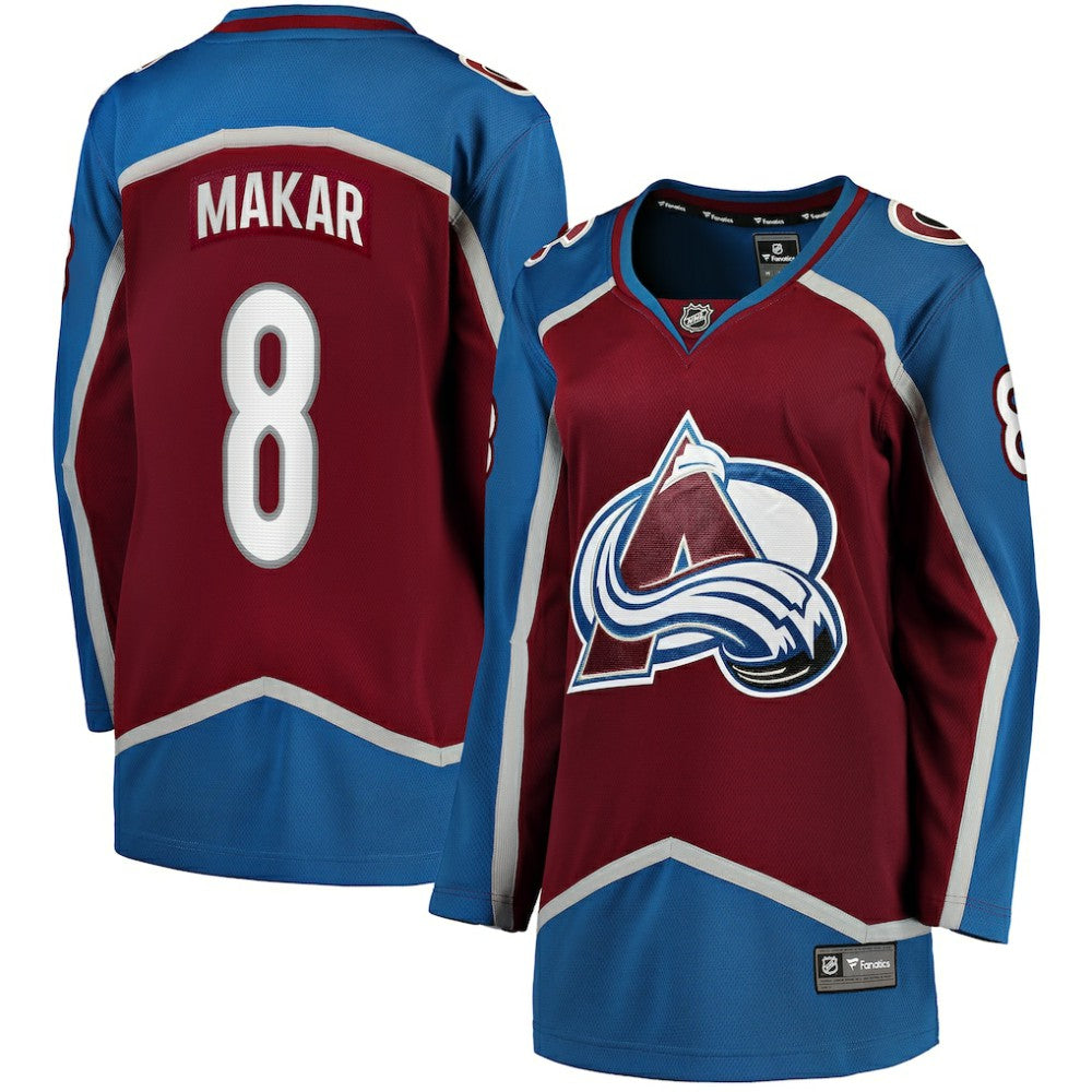 Cale Makar Colorado Avalanche Fanatics Women's Home Breakaway Player Jersey - Maroon - NHL 3547163