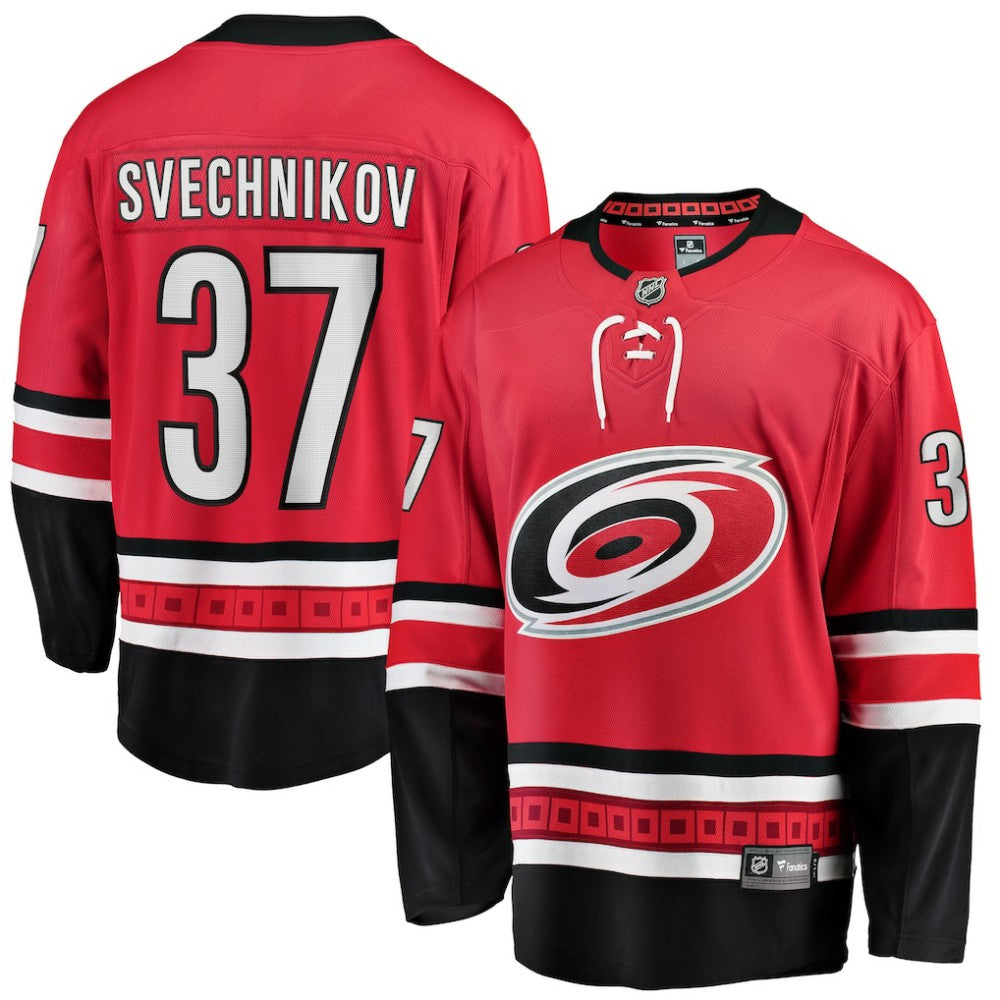 Andrei Svechnikov Carolina Hurricanes Fanatics Alternate Breakaway Player Jersey - Red - NHL 3547165