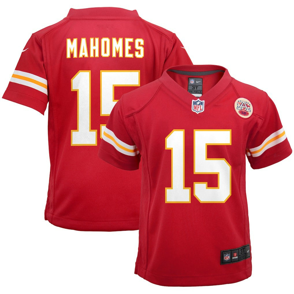 Nike Patrick Mahomes Kansas City Chiefs Preschool Game Jersey Red