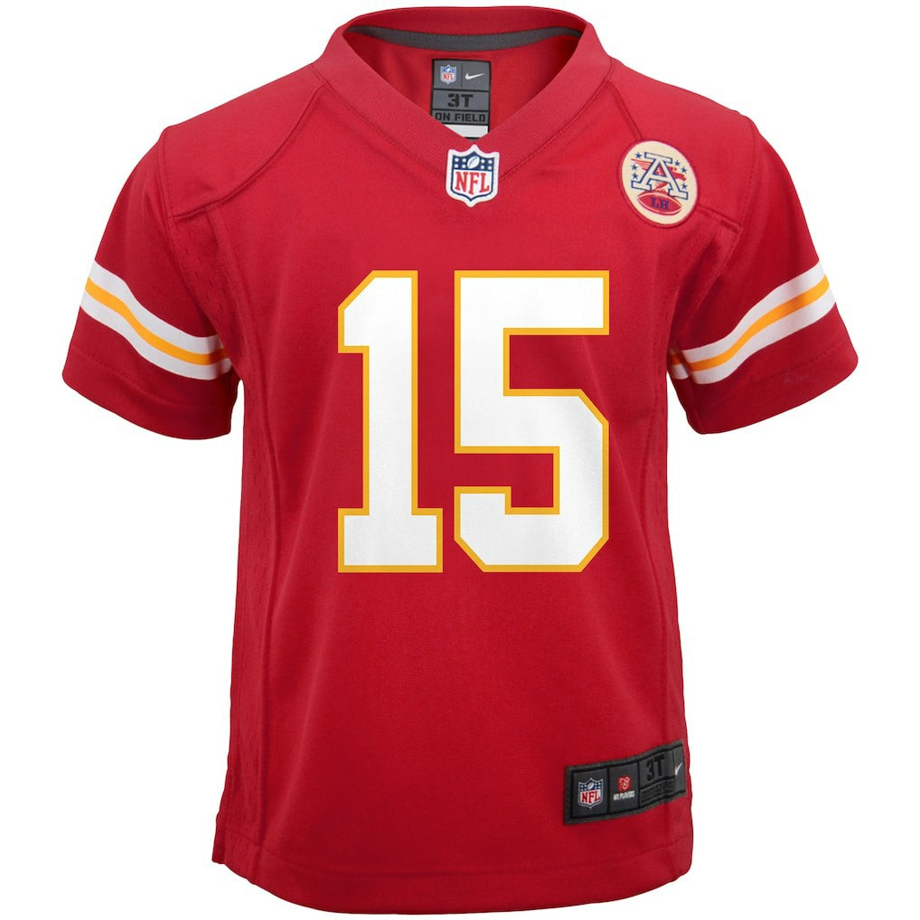 Nike Patrick Mahomes Kansas City Chiefs Preschool Game Jersey Red