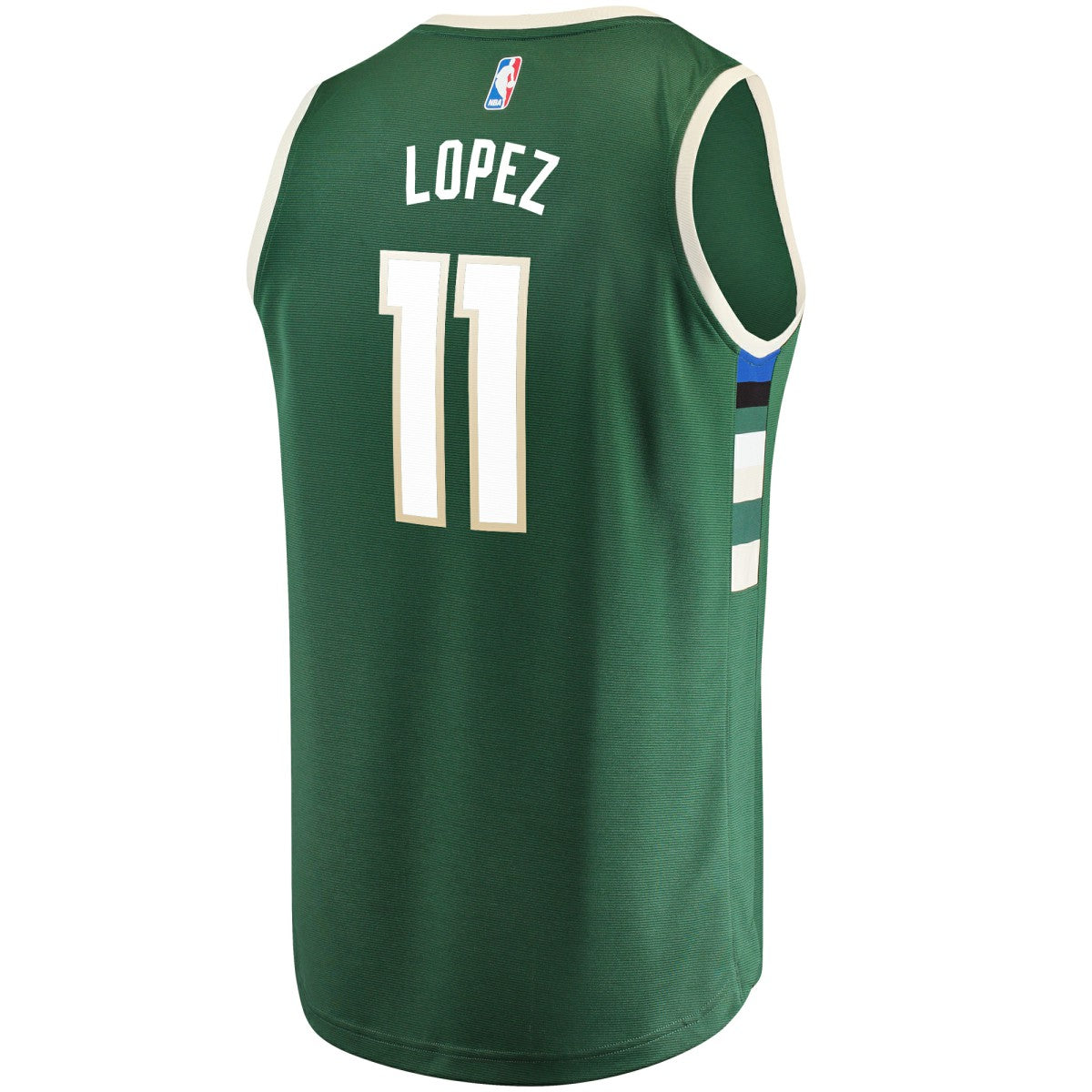 Brook Lopez Milwaukee Bucks Fast Break Replica Player Jersey Green Icon Edition | Fanatics
