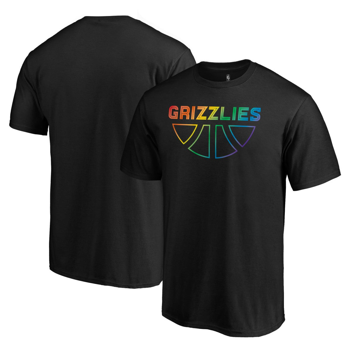 Memphis Grizzlies Team Pride Wordmark T-Shirt Black