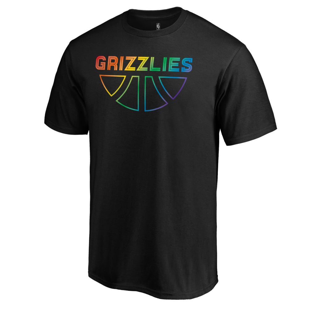 Memphis Grizzlies Team Pride Wordmark T-Shirt Black