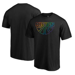 Sacramento Kings Team Pride Wordmark T-Shirt Black