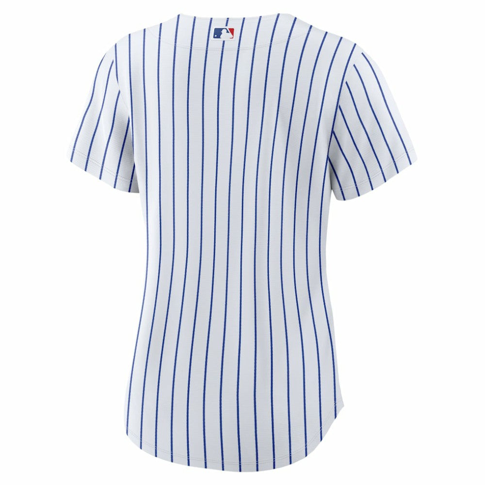 Chicago Cubs Nike Women's Home Replica Team Jersey - White - Nike Discount
