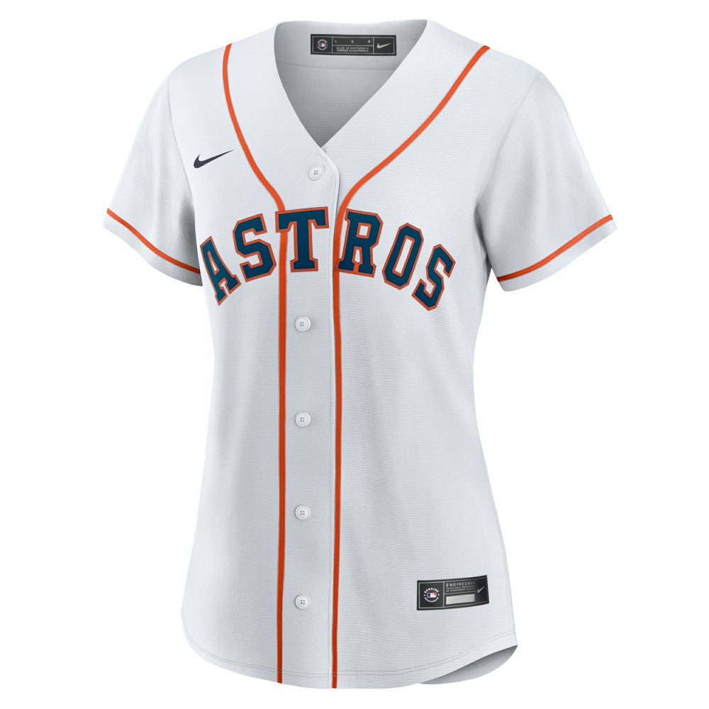 Houston Astros Nike Women's Home Replica Team Jersey - White - Nike Online
