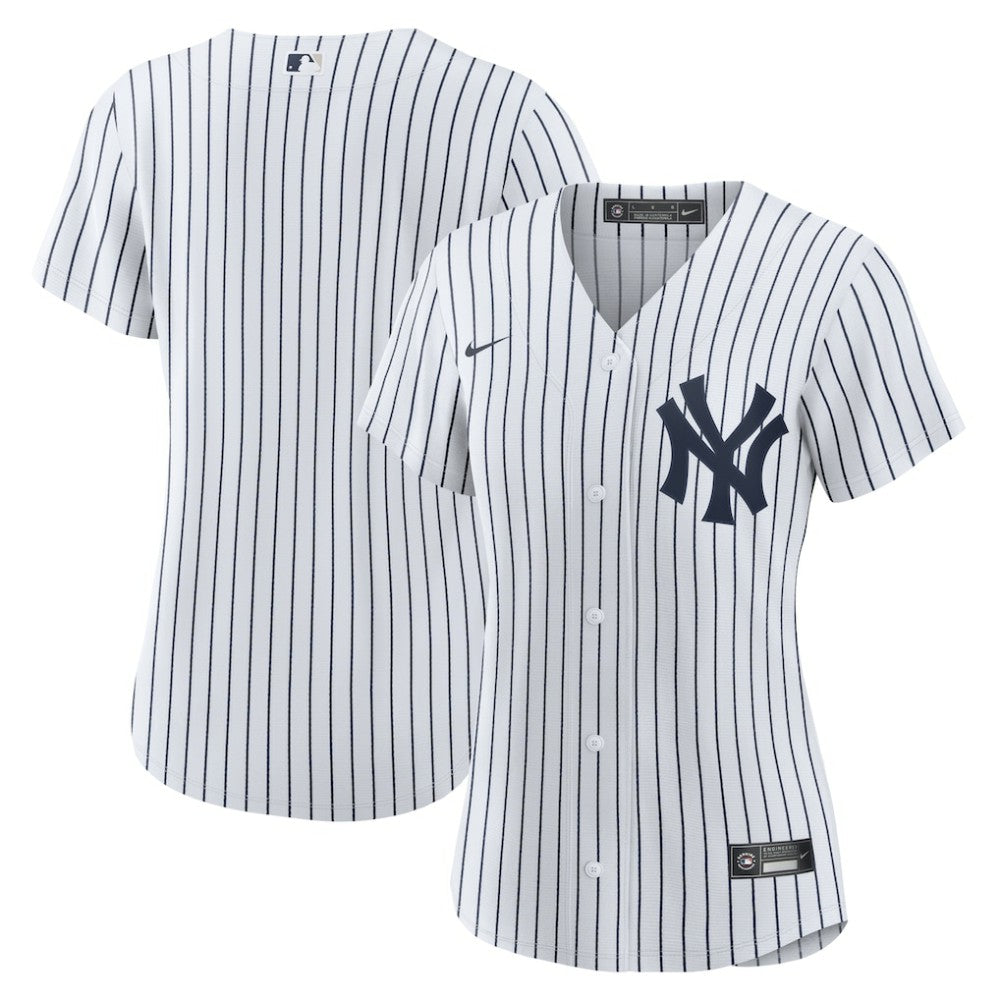 New York Yankees Nike Women's Home Replica Team Jersey - White - Nike Online