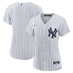 New York Yankees Nike Women's Home Replica Team Jersey - White - Nike Online
