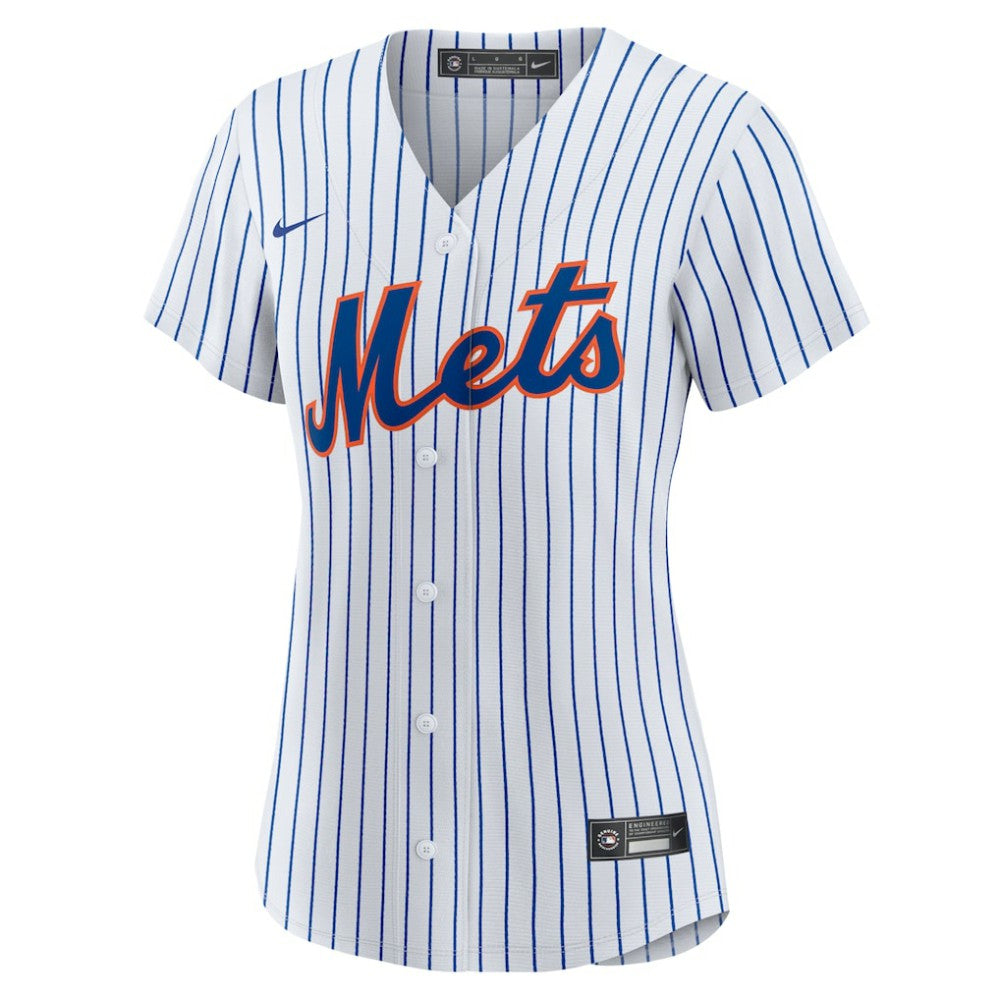 New York Mets Nike Women's Home Replica Team Jersey - White - Nike Sale