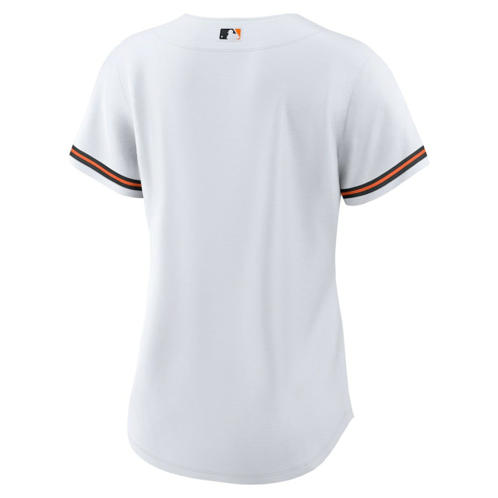 Baltimore Orioles Nike Women's Home Replica Team Jersey - White - Nike Sale