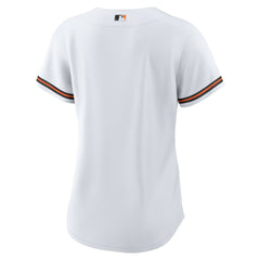 Baltimore Orioles Nike Women's Home Replica Team Jersey - White - Nike Sale