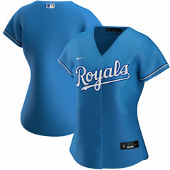 Kansas City Royals Nike Women's Alternate Replica Team Jersey - Light Blue - Nike Sale