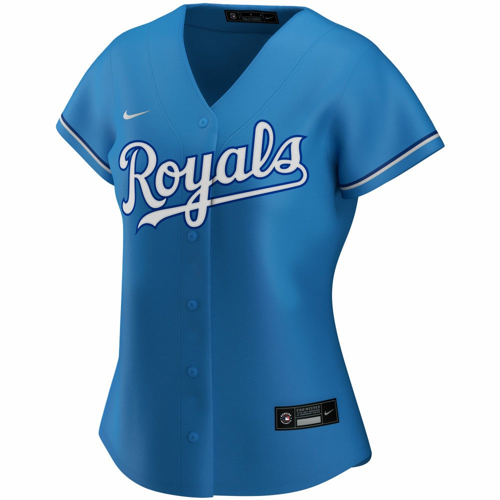 Kansas City Royals Nike Women's Alternate Replica Team Jersey - Light Blue - Nike Sale