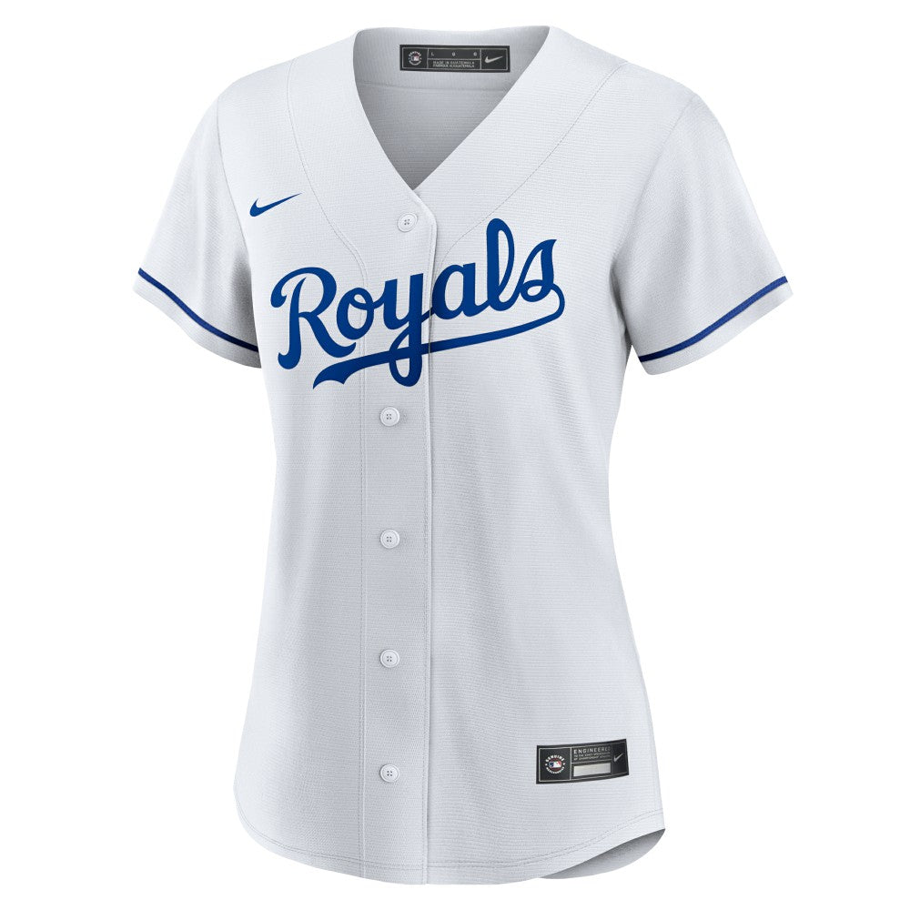 Kansas City Royals Nike Women's Home Replica Team Jersey - White - Nike Online